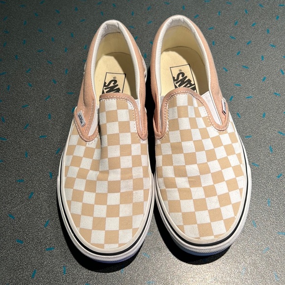 Vans Shoes Vans Cream Color Poshmark